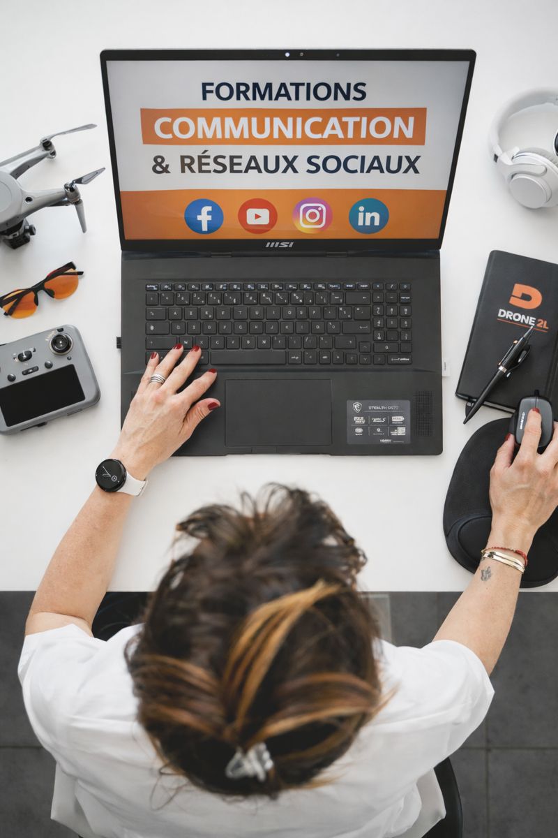 Formations photo, vidéo et réseaux sociaux